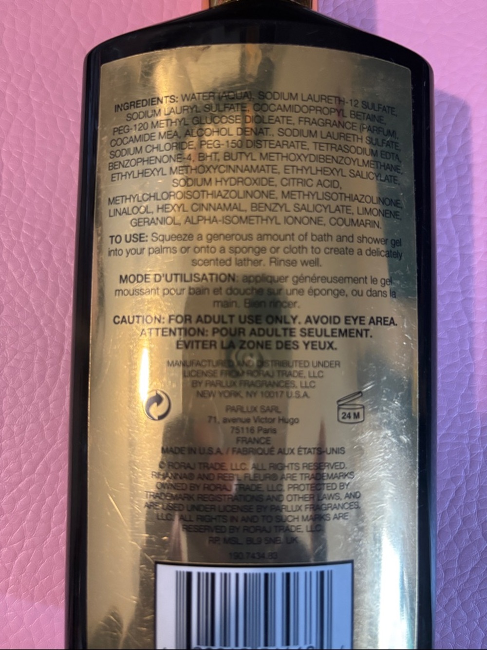 Rihanna Bath & Shower Gel - Picture 2 of 2